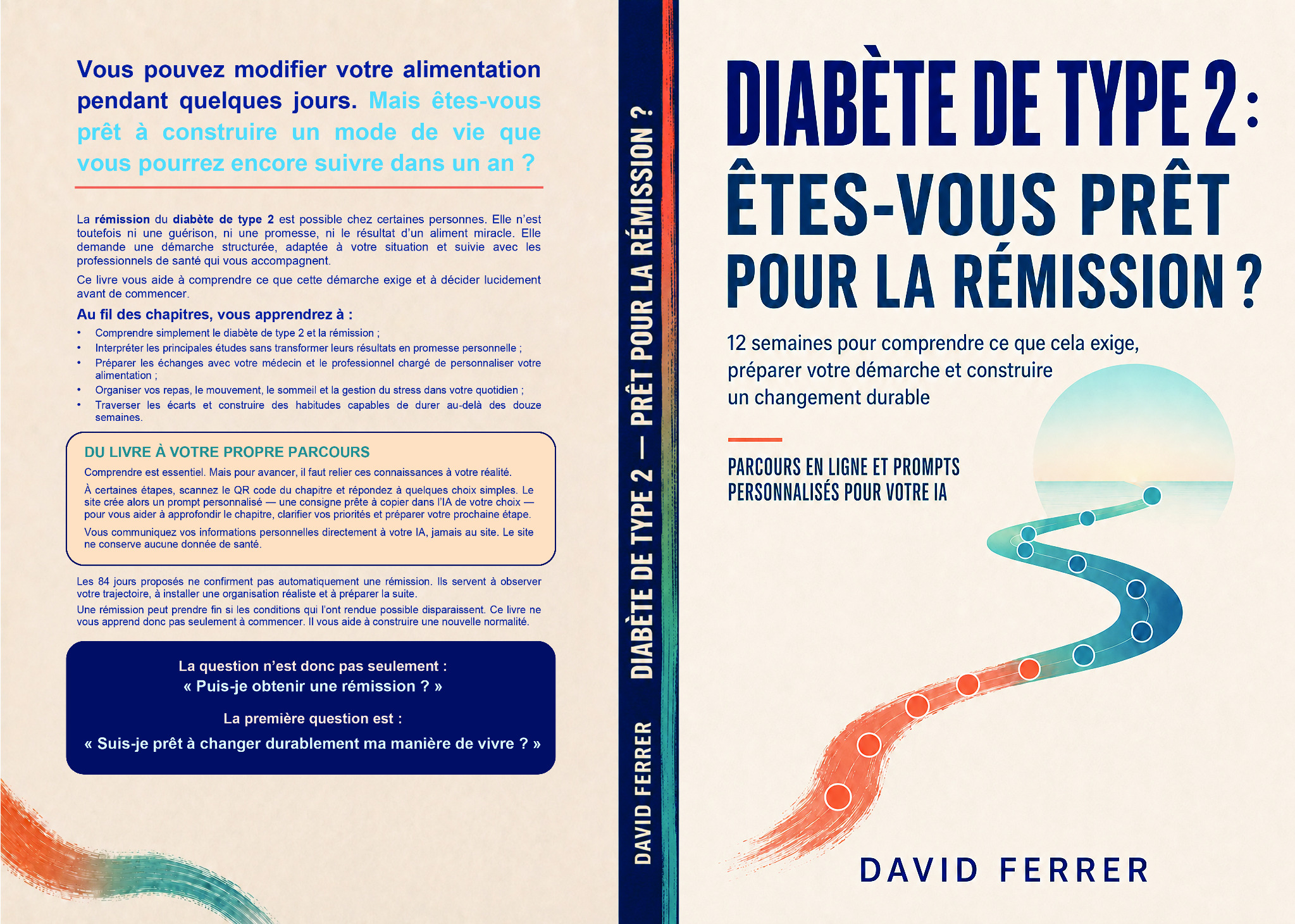 Première de couverture du livre Diabète de type 2 : êtes-vous prêt pour la rémission ?